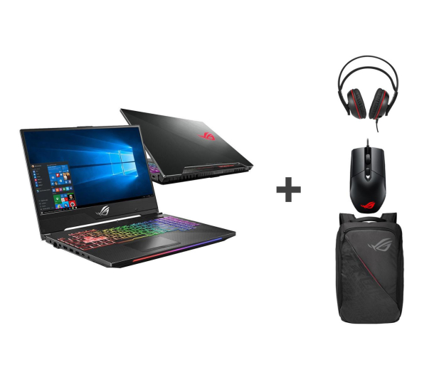 ASUS ROG Strix GL504GS i7-8750/16GB/256PCIe+1TB/Win10X - 432259 - zdjęcie